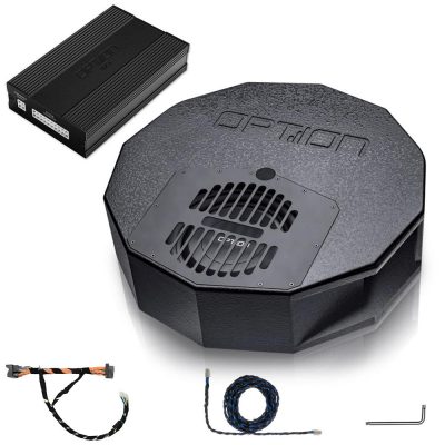 Soundsystem für Skoda Fabia (4. Gen.) | DSP Endstufe + Reserverad-Subwoofer | V1 | OPTION