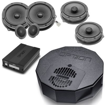 Soundsystem für Dacia Duster 3 | DSP Endstufe + Reserveradsubwoofer + Lautsprecher Front & Heck | V3 | OPTION