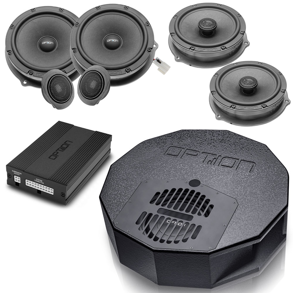 Soundsystem für Dacia Duster 3 | DSP Endstufe + Reserveradsubwoofer + Lautsprecher Front & Heck | V3 | OPTION Soundsystem für Dacia Duster 3 | DSP Endstufe + Reserveradsubwoofer + Lautsprecher Front & Heck | V3 | OPTION
