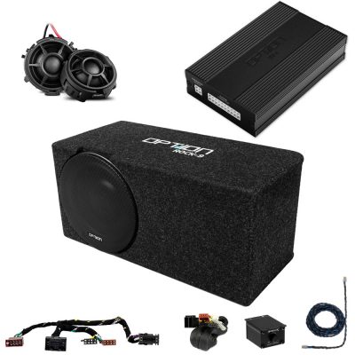 Soundsystem für Mercedes A-Klasse W177 (Standard) DSP-Endstufe + Hochtöner + Subwoofer | V2 | Plug & Play | OPTION