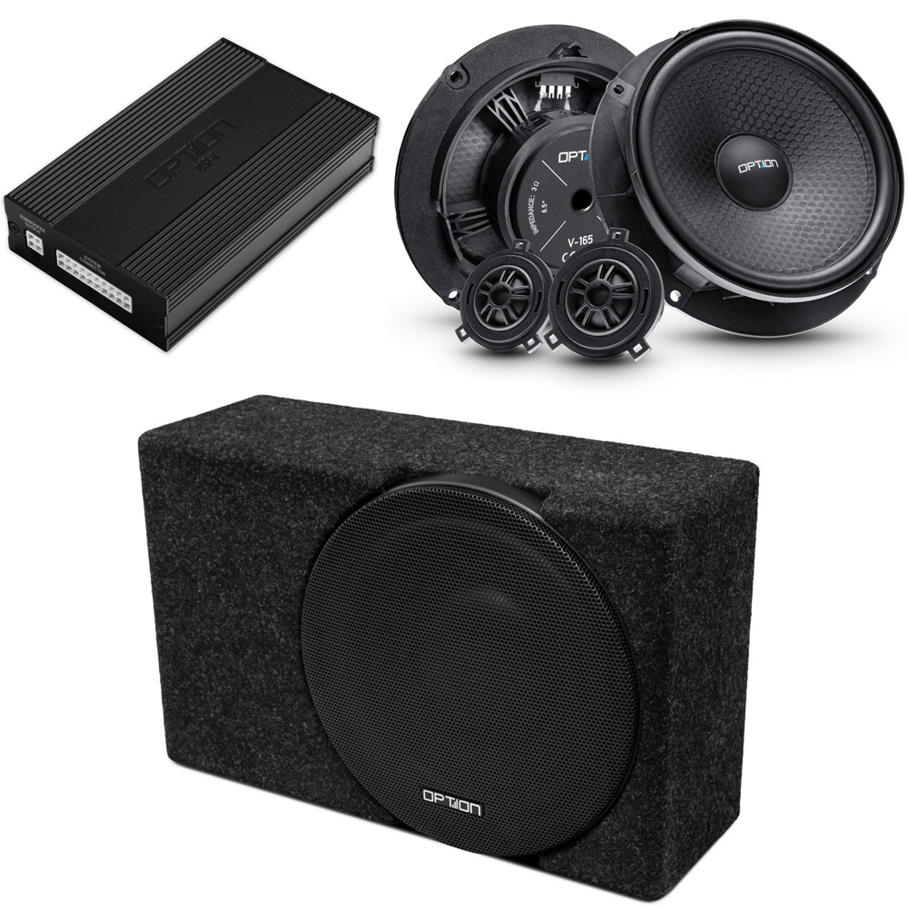 Soundsystem für VW ID. Buzz (1. Gen.) | DSP Endstufe + Subwoofer + Lautsprecher Front | V2 | OPTION Soundsystem für VW ID. Buzz (1. Gen.) | DSP Endstufe + Subwoofer + Lautsprecher Front | V2 | OPTION