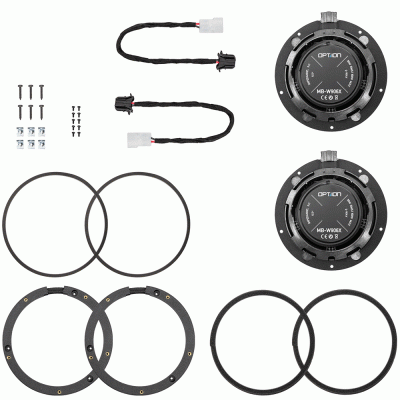 Lautsprecher für Suzuki Swift 6. Gen | Heck | Plug & Play | OPTION