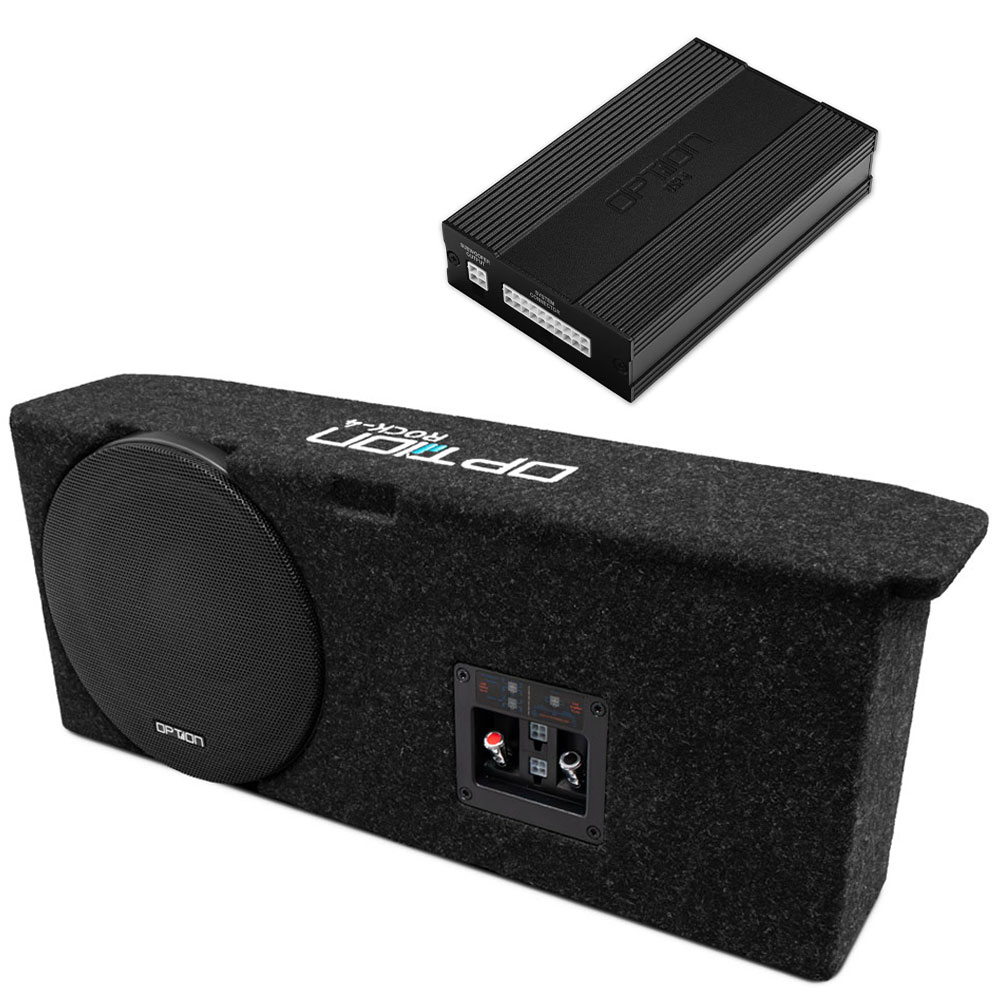 Soundsystem für Cupra Born (Beats Soundsystem) | DSP Endstufe + Subwoofer in Kofferraum-Mulde | V1 | OPTION Soundsystem für Cupra Born (Beats Soundsystem) | DSP Endstufe + Subwoofer in Kofferraum-Mulde | V1 | OPTION