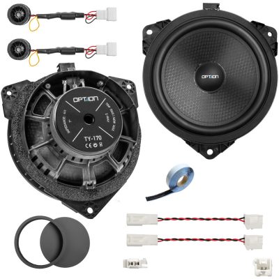 Front-Komponentensystem für Toyota Corolla XII E21 | Plug & Play | OPTION