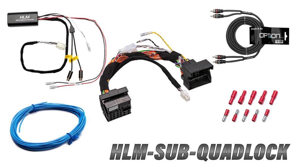 High Low level adapter KIT Quadlock gen1 High Low level adapter KIT Quadlock gen1