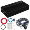 OPTION AIR-D4 4-Kanal Plug&Play Verstärker für BMW Fahrzeuge mit Standard Soundsystem | OPTION