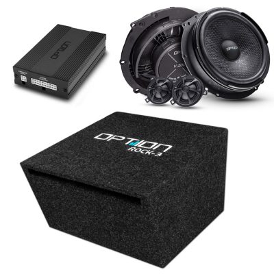 Soundsystem für VW T6 | DSP-Verstärker + Lautsprecher + Subwoofer | V2 | Plug & Play | OPTION
