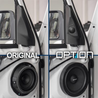 Lautsprecher für Suzuki Jimny GLX 5-Türer | Plug & Play | OPTION SZ-150