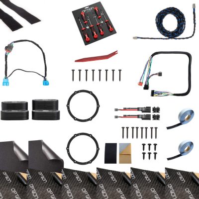 Soundsystem für Opel Combo (E, 1. Facelift) | DSP Endstufe + Lautsprecher Front/Heck + Subwoofer | V2 | OPTION