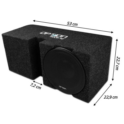 OPTION ROCK-10 – passiv 20 cm subwoofer med dobbelt 4 ohm svingspole