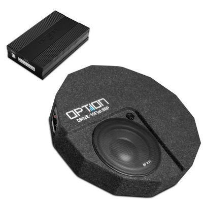 Soundsystem für VW Passat B8 | V2 | DSP-Verstärker + Reserverad Subwoofer | Plug & Play | OPTION