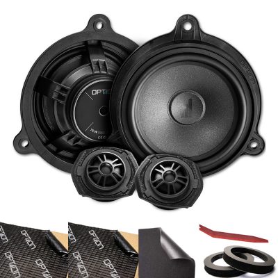 Front-Lautsprecher-Set für Nissan Qashqai J11 | Plug & Play | OPTION