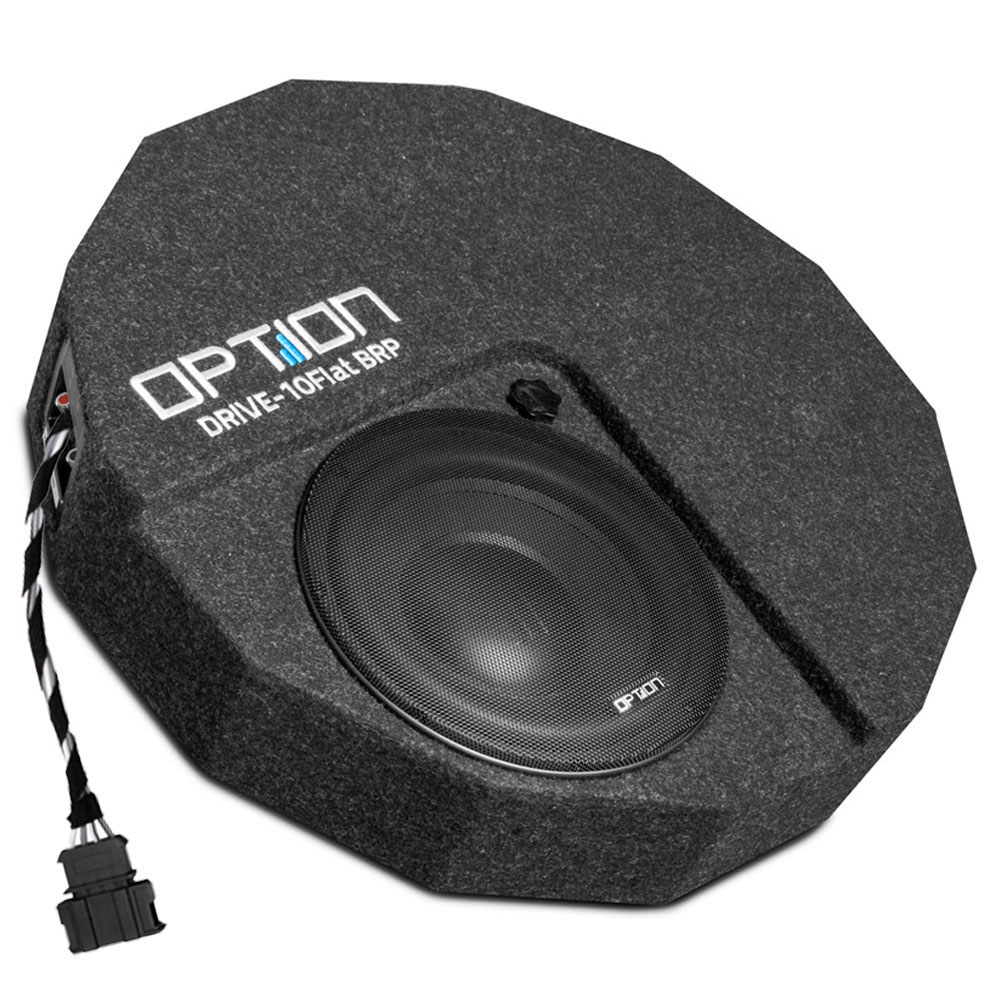 Subwoofer für VW Golf 8 (mit Harman Kardon) Plug & Play - Option DRIVE10FLAT Subwoofer für VW Golf 8 (mit Harman Kardon) Plug & Play - Option DRIVE10FLAT