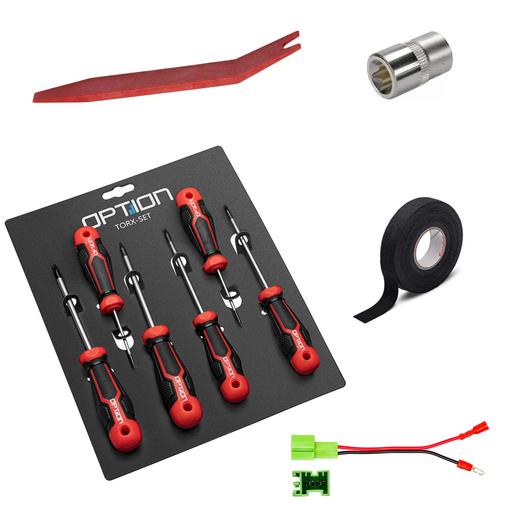 Lautsprecher Set für Mercedes C-Klasse (W206) | Subwoofer + Lautsprecher Front | OPTION Lautsprecher Set für Mercedes C-Klasse (W206) | Subwoofer + Lautsprecher Front | OPTION