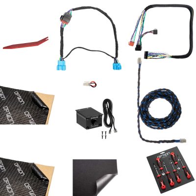 Soundsystem für Opel Astra L | DSP Endstufe + Subwoofer + Lautsprecher Front | V2 | OPTION