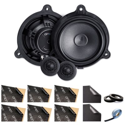 Lautsprecher für Renault Master 3 Front inkl. Dämmung | Plug & Play | OPTION