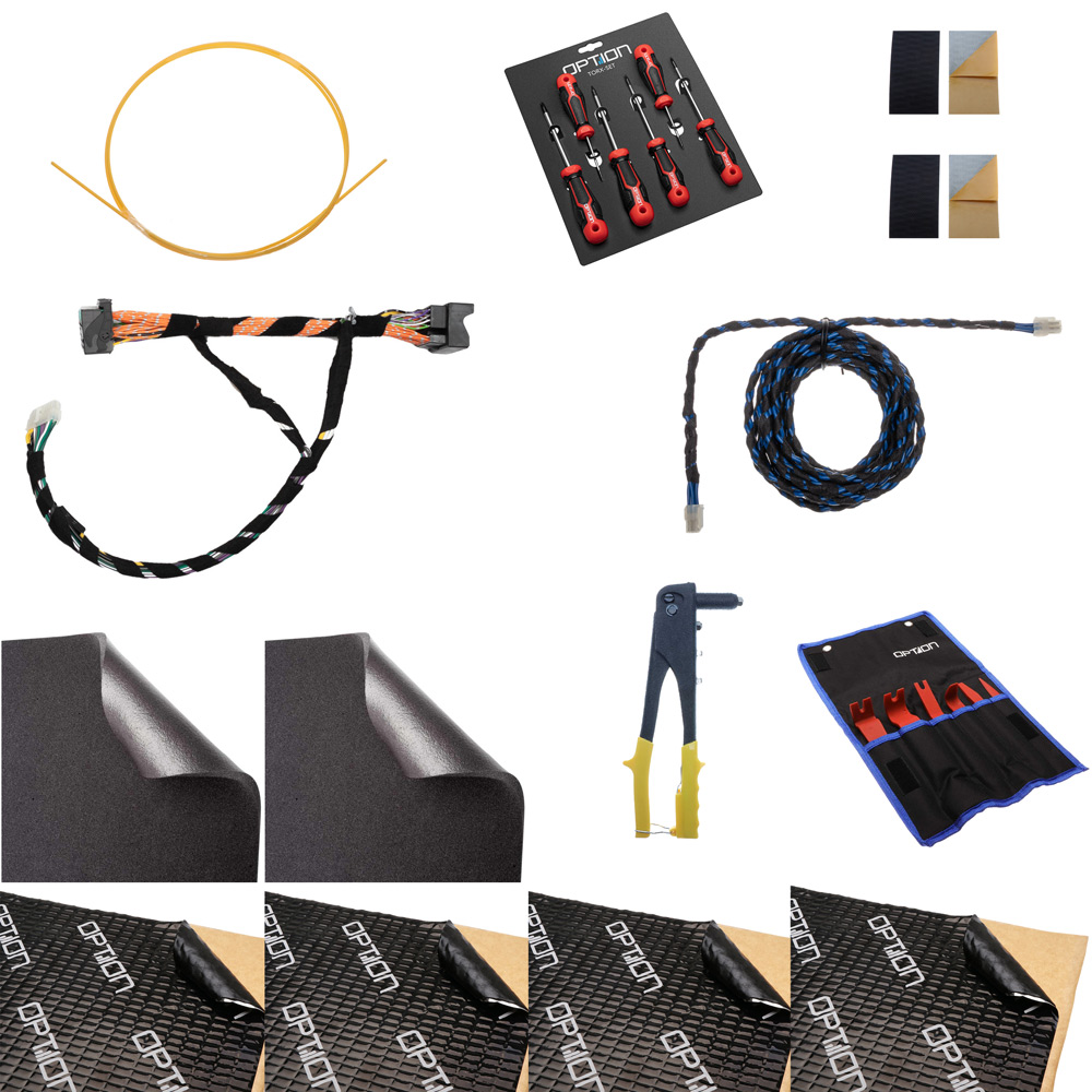 Komplet lydpakke V2 til VW ID.7 med standardlydsystem | DSP, højttalere og subwoofer | OPTION Komplet lydpakke V2 til VW ID.7 med standardlydsystem | DSP, højttalere og subwoofer | OPTION