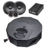 Soundsystem für Seat Leon 5F (mit Beats, mit LWL) DSP-Verstärker, Lautsprecher, Reserverad-Subwoofer | V4 | OPTION