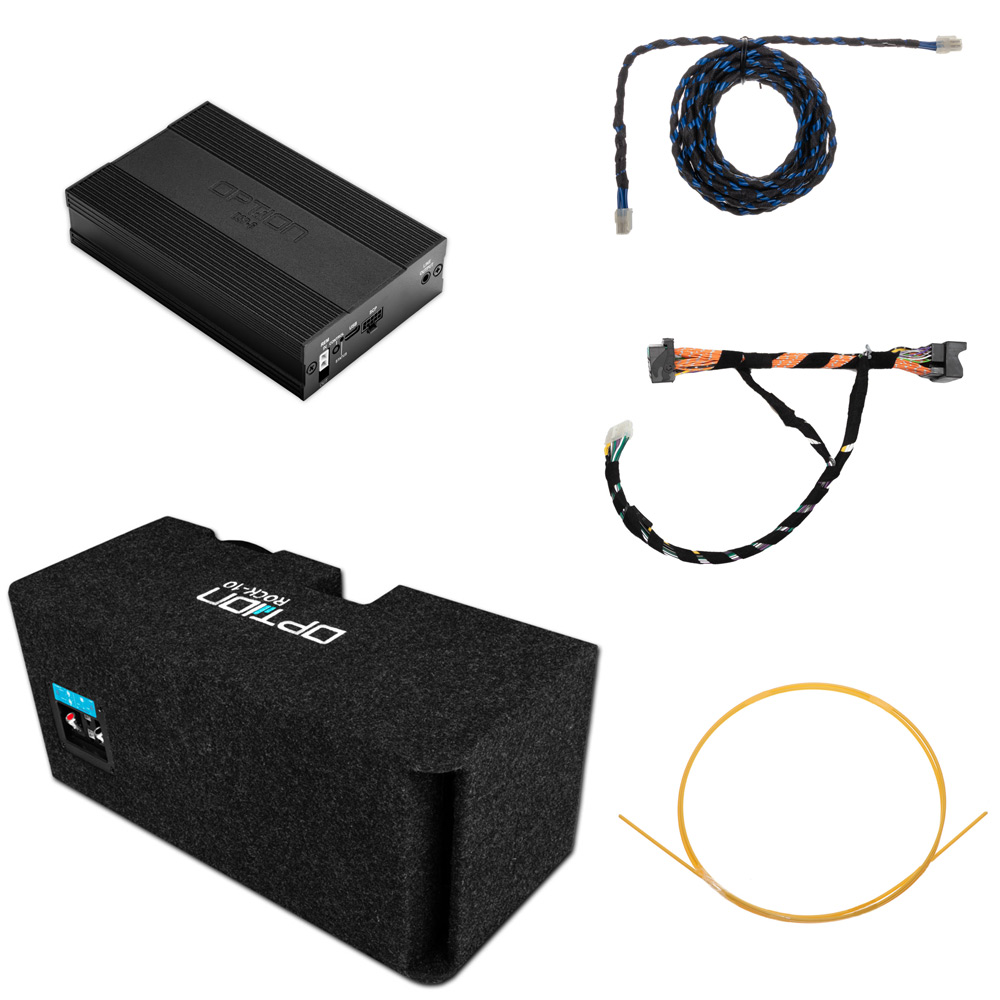 Lydpakke V1 til VW ID.7 med standardlydsystem | DSP-forstærker og subwoofer | OPTION Lydpakke V1 til VW ID.7 med standardlydsystem | DSP-forstærker og subwoofer | OPTION
