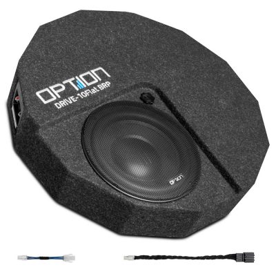 Subwoofer für Skoda Karoq mit Canton Soundsystem | DRIVE 10 FLAT BRP D2 | OPTION