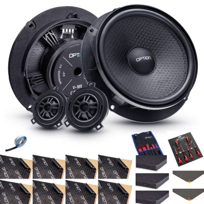 Front-Lautsprecher-Kit für VW Crafter 2 / MAN TGE | Plug & Play | OPTION