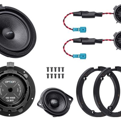 Lautsprecher-Kit mit Center-Lautsprecher für MB Sprinter W906 / VW Crafter 1 | Plug & Play | OPTION