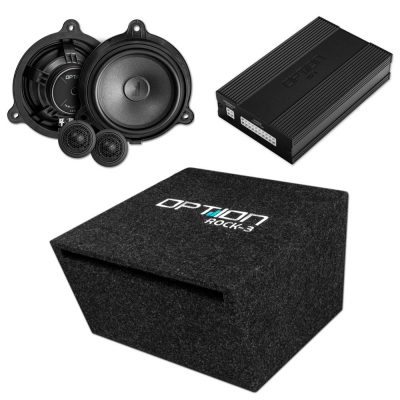 Soundsystem für Nissan Interstar (NDA/NDB/NDC) | DSP Endstufe + Subwoofer + Lautsprecher | V1 | OPTION