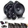 Lautsprecher Set für Opel Insignia B Front | inkl. Dämmung | Plug & Play | OPTION