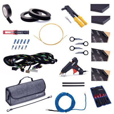 Soundsystem für Skoda Octavia III | DSP-Verstärker+Subwoofer+Lautsprecher | Plug & Play | V3 | OPTION