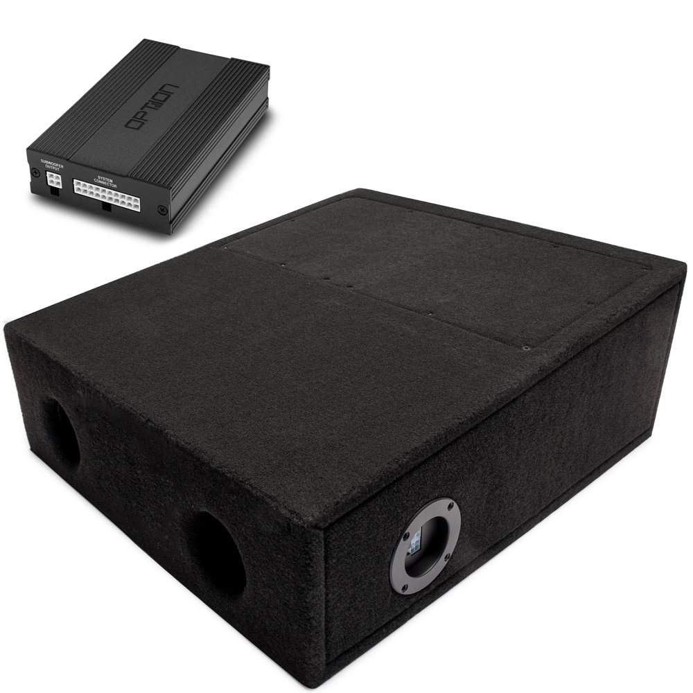 Soundsystem für Fiat Ducato 9 | V1 | DSP-Verstärker + ROCK-2 Subwoofer | Plug & Play | OPTION Soundsystem für Fiat Ducato 9 | V1 | DSP-Verstärker + ROCK-2 Subwoofer | Plug & Play | OPTION