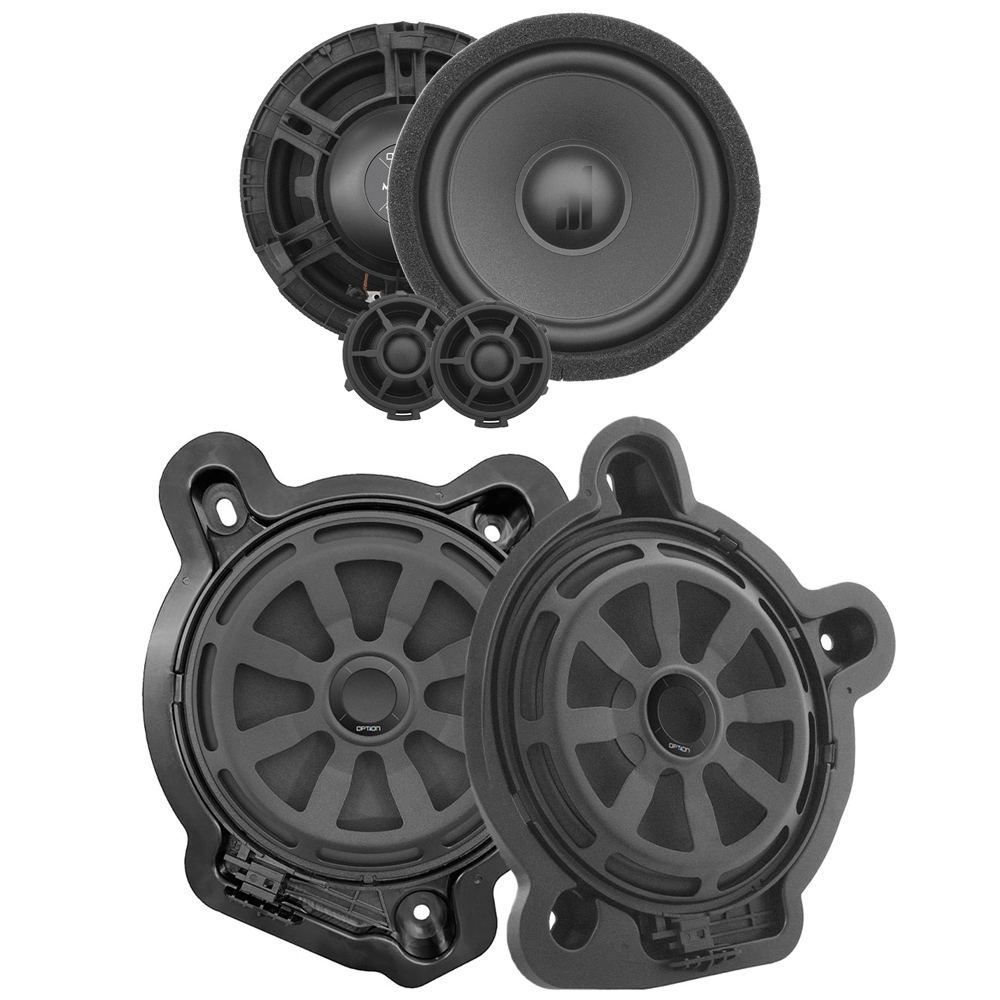 Lautsprecher Set für Mercedes C-Klasse (W206) | Subwoofer + Lautsprecher Front | OPTION Lautsprecher Set für Mercedes C-Klasse (W206) | Subwoofer + Lautsprecher Front | OPTION