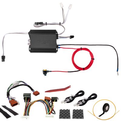 OPTION AIR-2 Verstärker für Nissan Qashqai (J11) | 2-Kanal Mini Verstärker | Plug & Play