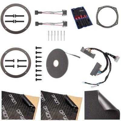 Soundsystem für Seat Leon 5F (mit Beats, mit LWL) DSP-Verstärker, Lautsprecher, Subwoofer | V3 | OPTION