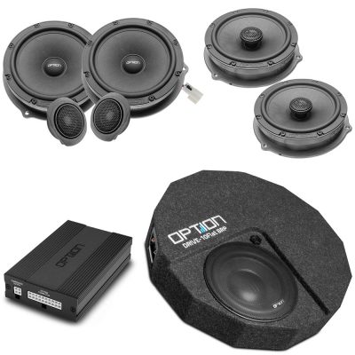 Soundsystem für Dacia Bigster | DSP Endstufe + Subwoofer + Lautsprecher Front & Heck | V3 | OPTION