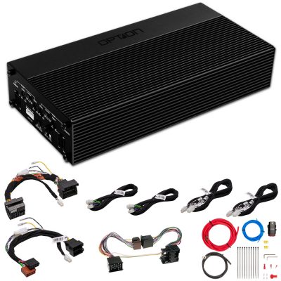 OPTION Verstärker für BMW 5er E39 | 4-Kanal Plug & Play Verstärker