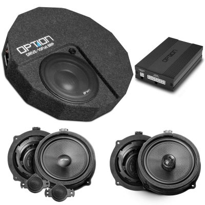 Soundsystem für KIA Ceed (CD) | DSP Endstufe + Reserverad Subwoofer + Lautsprecher Front/Heck | V2 | OPTION