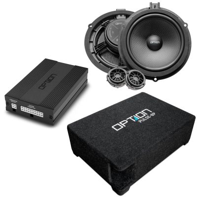Soundsystem für Ford Kuga 3 (vFl) | DSP Endstufe + Subwoofer + Lautsprecher | V1 | OPTION
