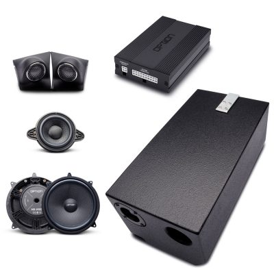 Soundsystem für Mercedes Sprinter W907/W910 (VS30) mit Mbux 10-Zoll Display | Lautsprecher, Subwoofer DSP-Endstufe