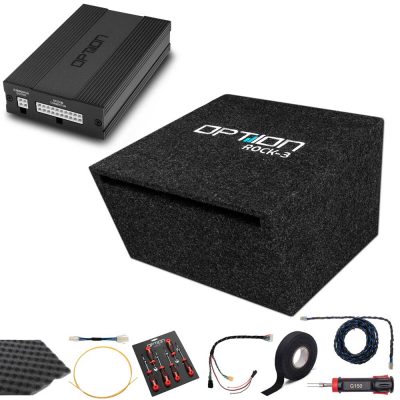Soundsystem für VW Crafter 2 / MAN TGe | DSP-Endstufe + Subwoofer | Plug & Play | OPTION