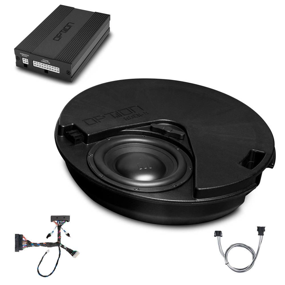 Soundsystem für VW T-Roc Cabrio mit Beats | DSP Endstufe + Subwoofer | V1 | OPTION Soundsystem für VW T-Roc Cabrio mit Beats | DSP Endstufe + Subwoofer | V1 | OPTION