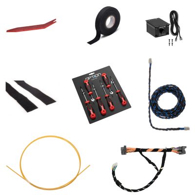 Soundsystem til Skoda Kodiaq II | V2 | DSP6 forstærker + PULSE-8P subwoofer | Plug & Play | OPTION