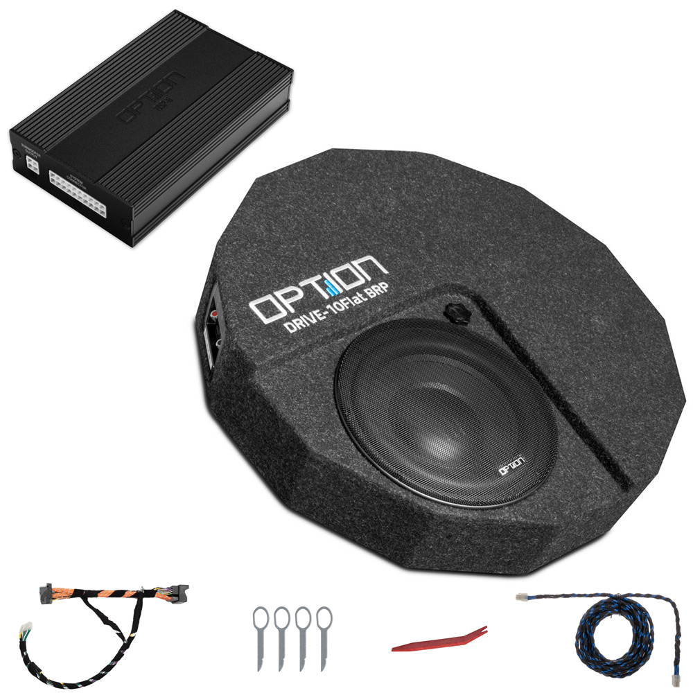 Soundsystem für Audi A3 (8V) | DSP Endstufe + Subwoofer | V1 | OPTION Soundsystem für Audi A3 (8V) | DSP Endstufe + Subwoofer | V1 | OPTION