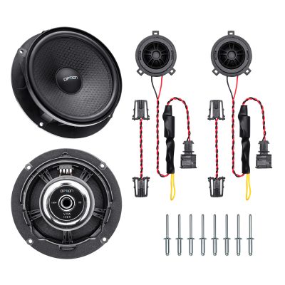 Soundsystem für VW Golf 7 | V4 | DSP-Verstärker + Lautsprecher Front+Heck + Subwoofer | OPTION