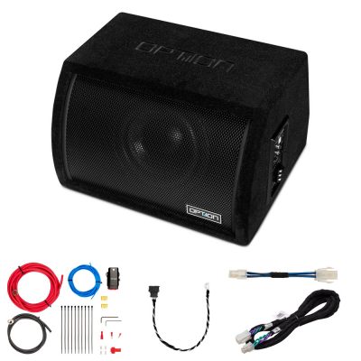 Subwoofer für VW Polo VI mit Beats | Bass-Reflex Subwoofer 20cm Plug & Play Kit | OPTION
