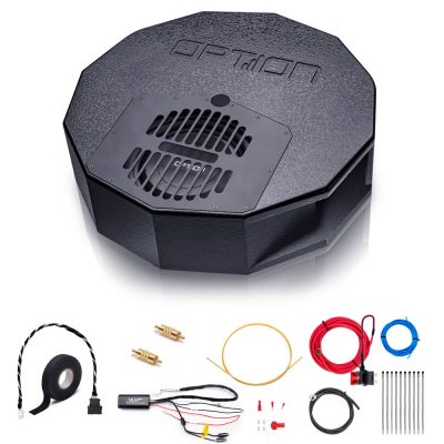 Subwoofer für Skoda Octavia III mit Canton Soundsystem | Reserverad-Subwoofer Kit Plug & Play | OPTION