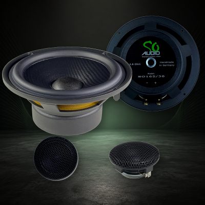 SOaudio SO165/38 + SO55neo – aktivt 2-vejs bredbåndssystem