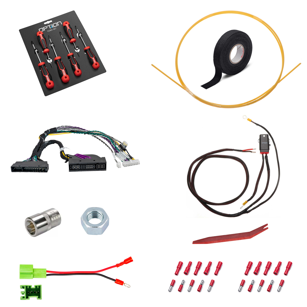 OPTION V3 komplet lydpakke til Mercedes GLC X253 2015–2023 med ASD - Image 2