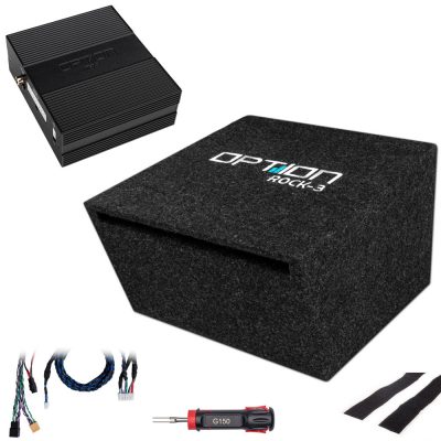 OPTION lydsystem til VW Crafter 2 / MAN TGE facelift fra 2024 – DSP og subwoofer | V1