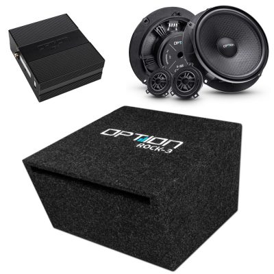 OPTION lydsystem til VW Crafter 2 / MAN TGE facelift fra 2024 – DSP og subwoofer med fronthøjttalere | V2