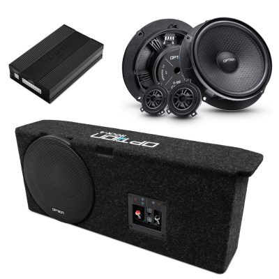 OPTION V2-lydpakke til Skoda Elroq NY fra 2024 – DSP og subwoofer med fronthøjttalere